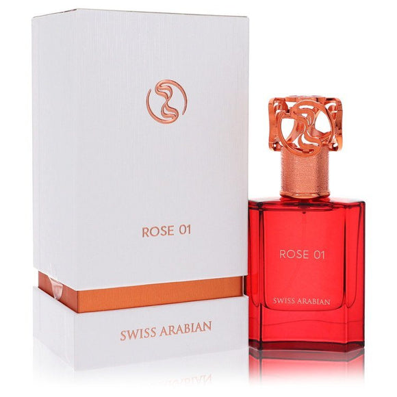 Swiss Arabian Rose 01 by Swiss Arabian Eau De Parfum Spray (Unisex) 1.7 oz