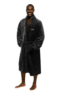 Ravens OFFICIAL National Football League, 26"x 47" Large/Extra Large Men's Silk Touch Bath Robe by The Northwest Company