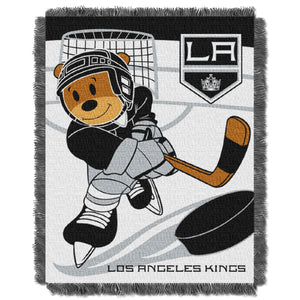 Kings OFFICIAL National Hockey League, "Score Baby" Baby 36"x 46" Triple Woven Jacquard Throw by The Northwest Company